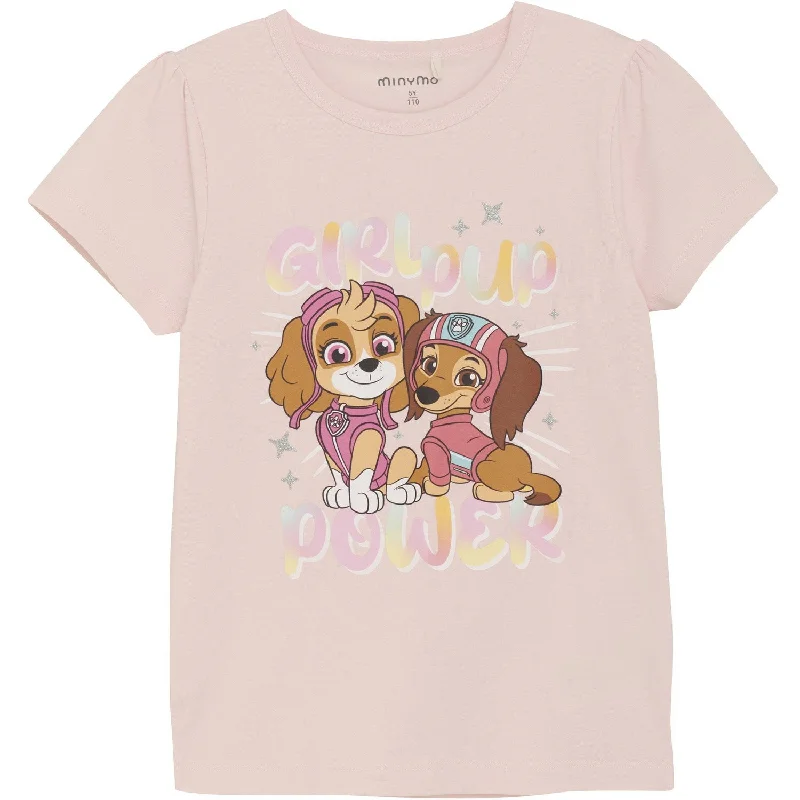 Minymo Pink Dogwood T-shirtLuxury T-Shirts