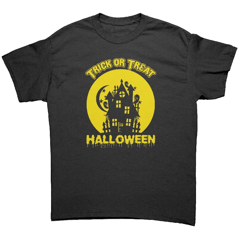 Haunted Halloween House Unisex T-Shirt